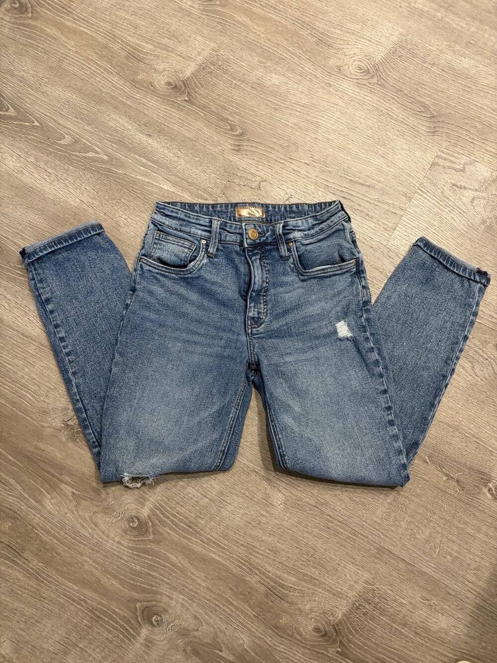 Kut From The Kloth Jeans Womens 6 Rachael Fab AB Mom High Rise